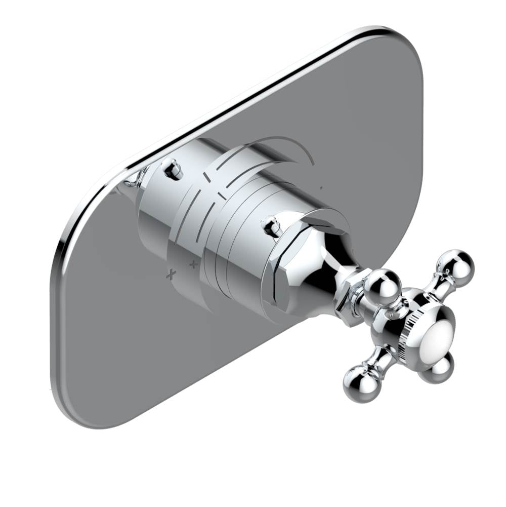 THG - Trim for THG thermostatic valve, rough part supplied with fixing box ref.5 200AE/US - Matt Umber PVD