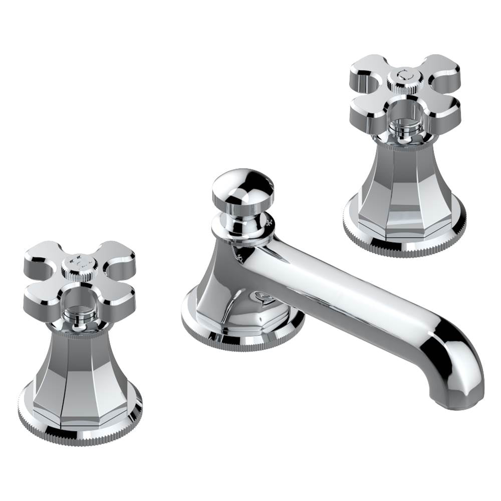 THG - Widespread lavatory set with drain - Matt Umber PVD