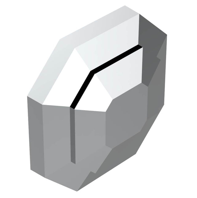 THG - Control knob for Geberit waste overflow - Matt Umber PVD