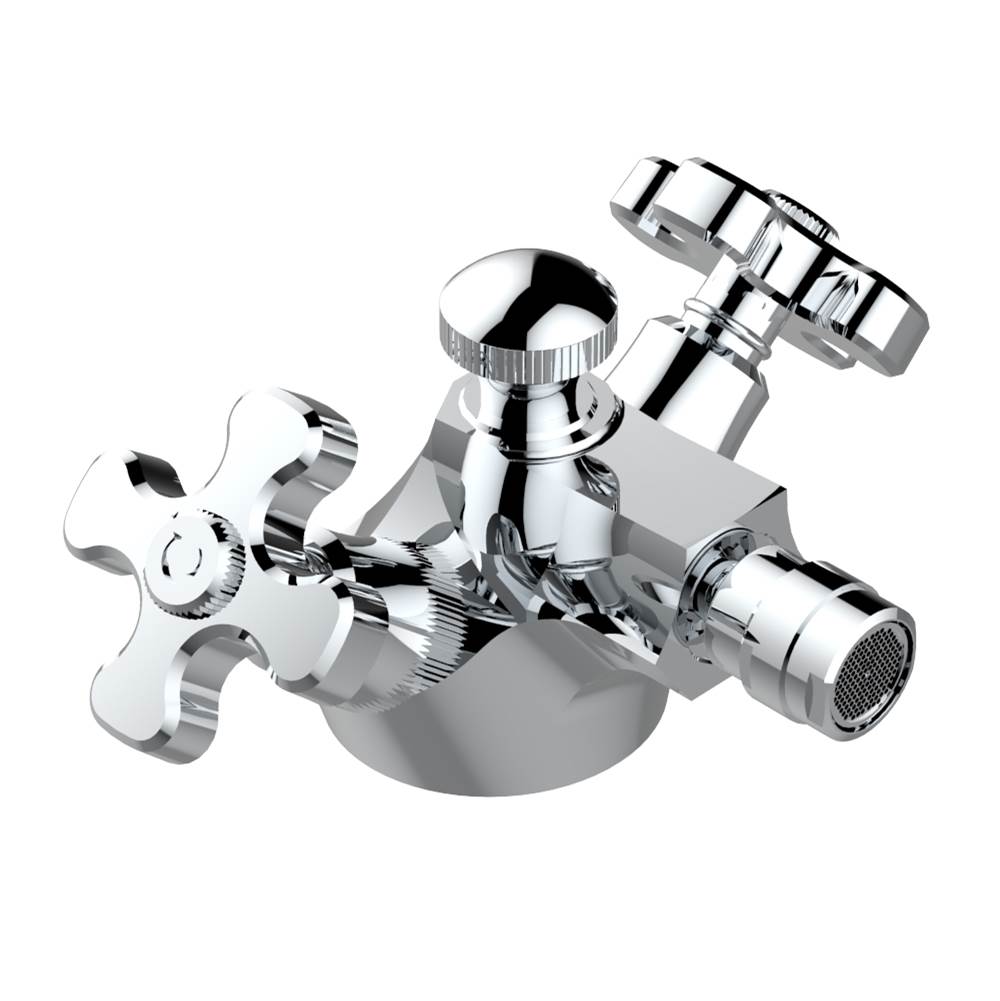 THG - Single hole bidet faucet with drain - Matt Umber PVD