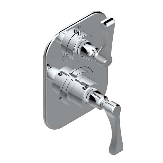 THG - Trim for thg thermostat with 2-way diverter, rough part supplied with fixing box ref. 5 500AE/US - Matt Umber PVD