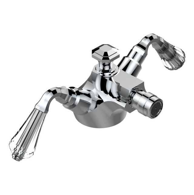 THG - Single hole bidet faucet with drain - Matt Umber PVD