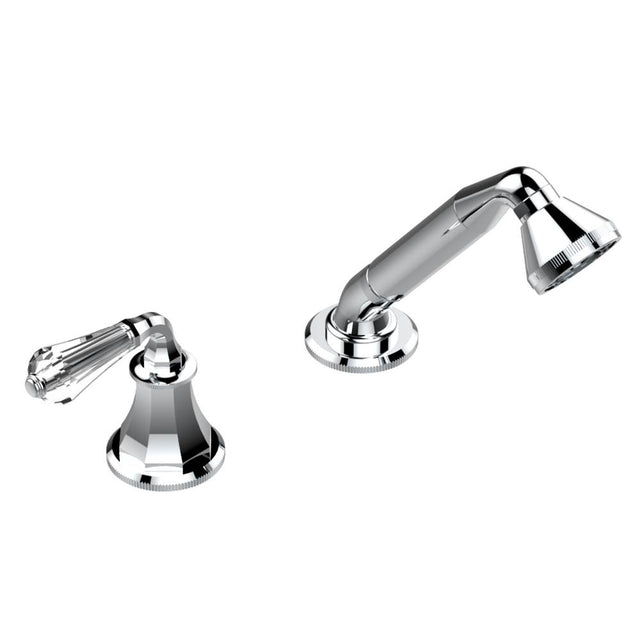 THG - Deck mounted mixer with handshower, progressive cartridge - Matt Umber PVD