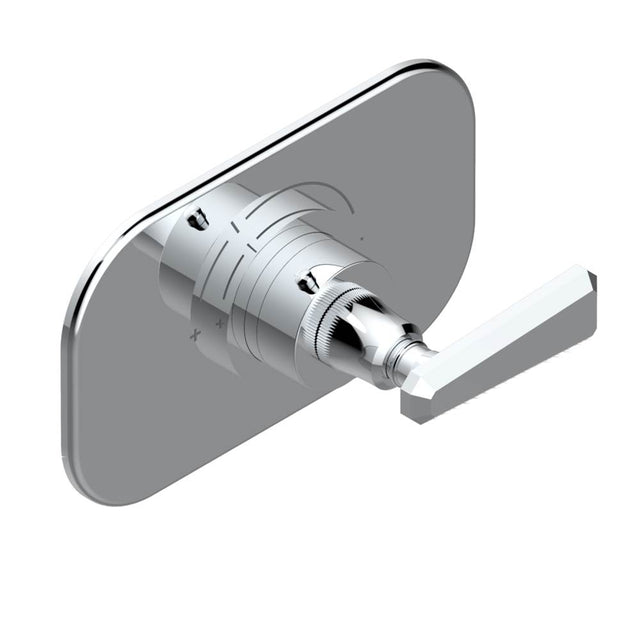 THG - Trim for THG thermostatic valve, rough part supplied with fixing box ref.5 200AE/US - Matt Umber PVD