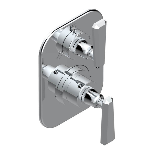 THG - Trim for thg thermostat with 2-way diverter, rough part supplied with fixing box ref. 5 500AE/US - Matt Umber PVD
