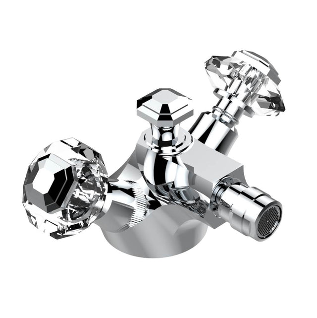 THG - Single hole bidet faucet with drain - Matt Umber PVD