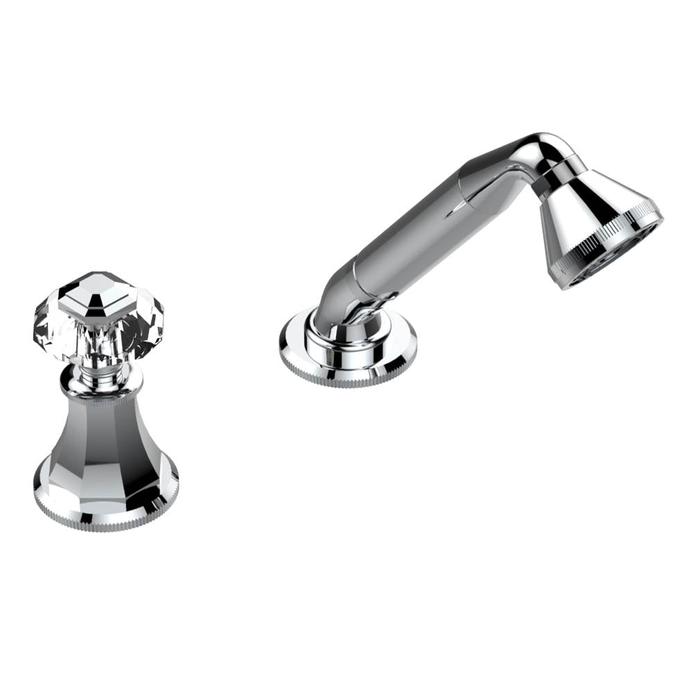 THG - Deck mounted mixer with handshower, progressive cartridge - Matt Umber PVD