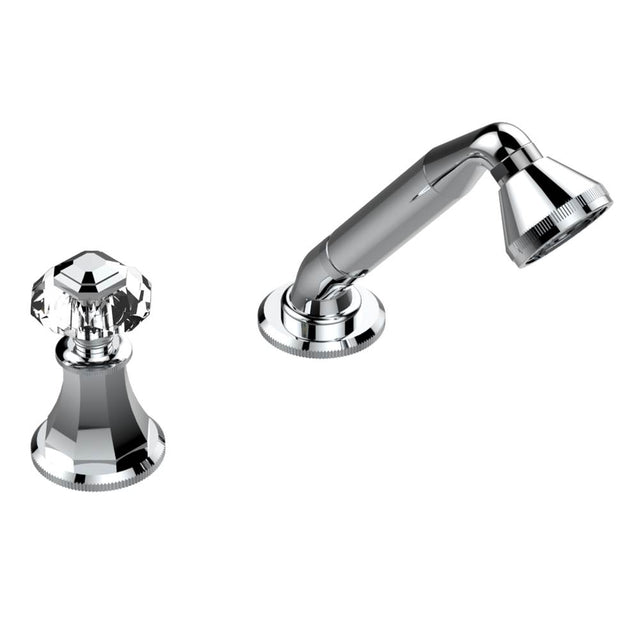 THG - Deck mounted mixer with handshower, progressive cartridge - Matt Umber PVD