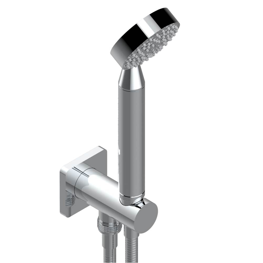 THG - Wall mounted handshower with integrated fixed hook - Matt Umber PVD