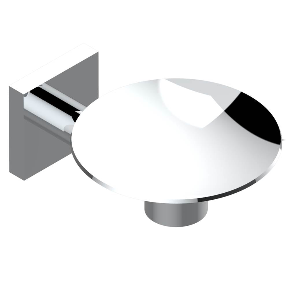 THG - Soap dish, wall mounted, 4'' diameter - Matt Umber PVD