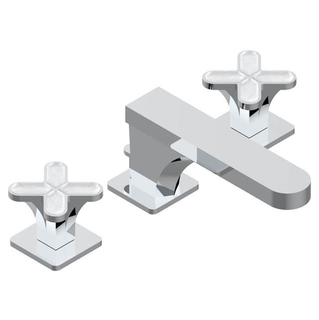 THG - Widespread lavatory set with drain - Matt Umber PVD