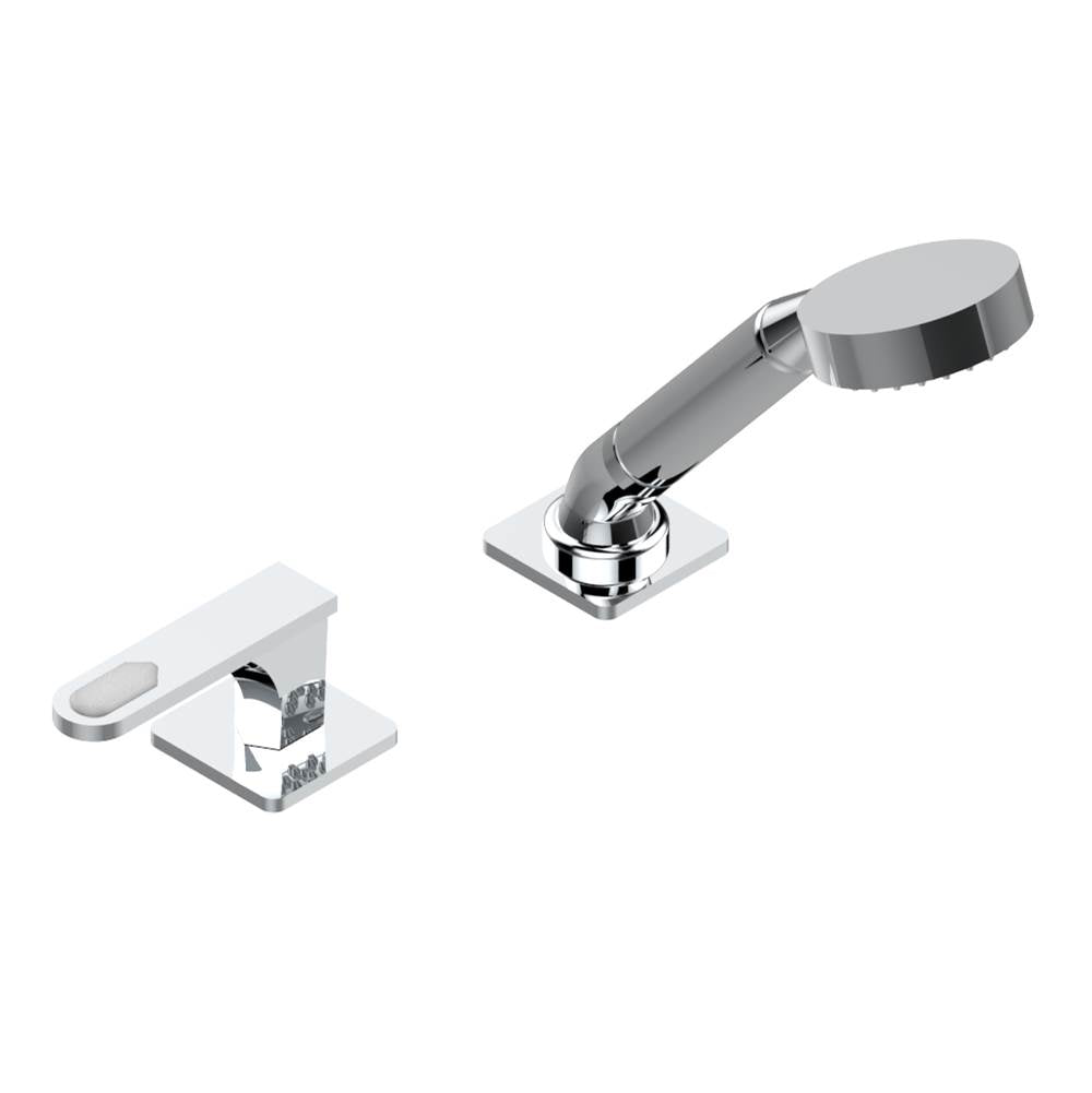 THG - Deck mounted mixer with handshower, progressive cartridge - Matt Umber PVD