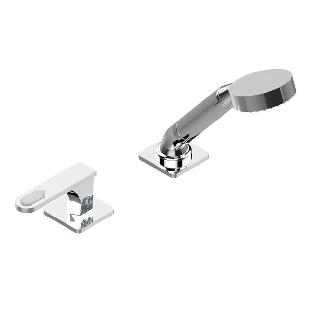 THG - Deck mounted mixer with handshower, progressive cartridge - Matt Umber PVD