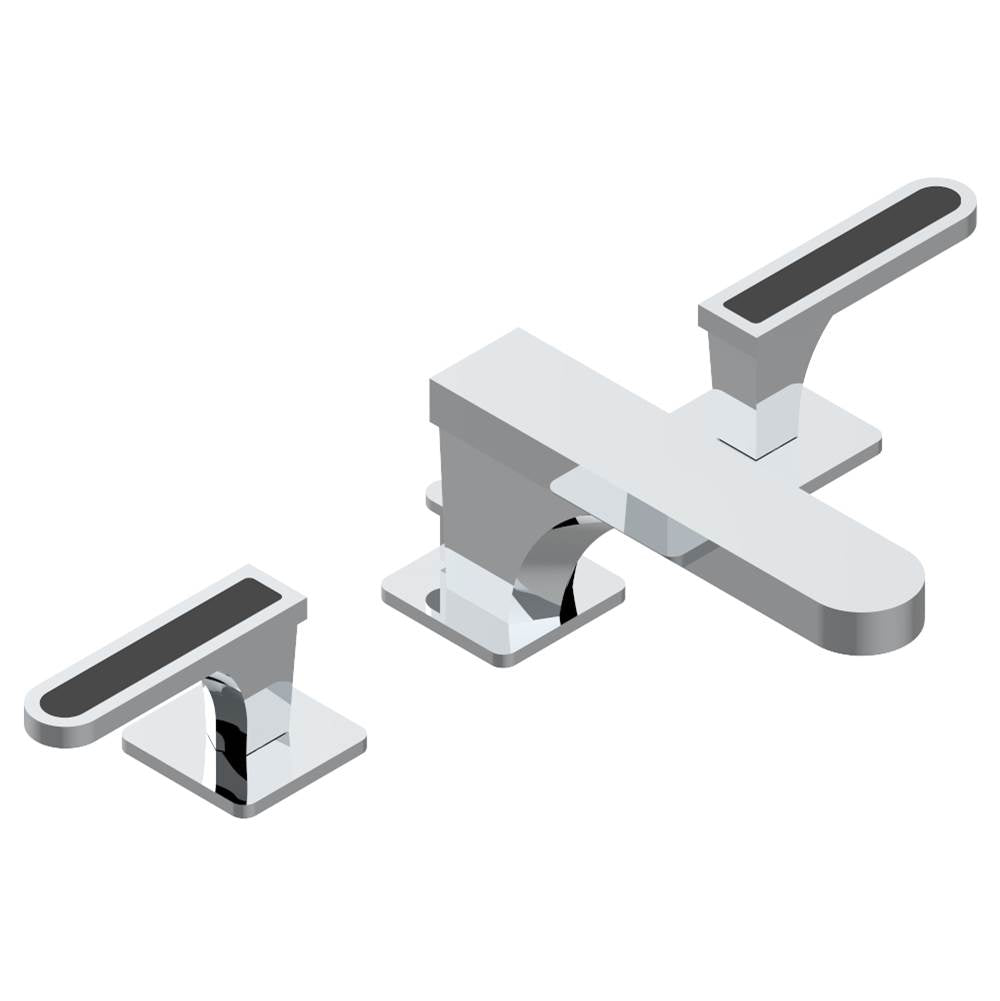 THG - Widespread lavatory set with drain - Matt Umber PVD