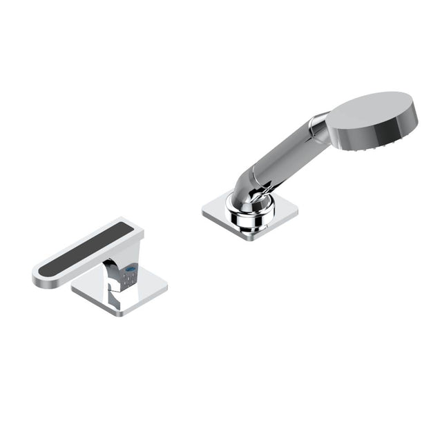 THG - Deck mounted mixer with handshower, progressive cartridge - Matt Umber PVD
