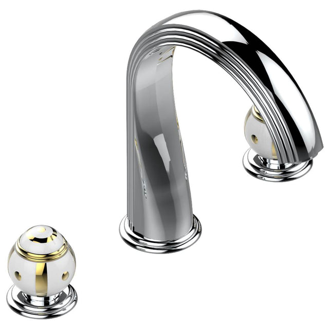 THG - Roman tub set with 3/4'' valves - Matt Umber PVD