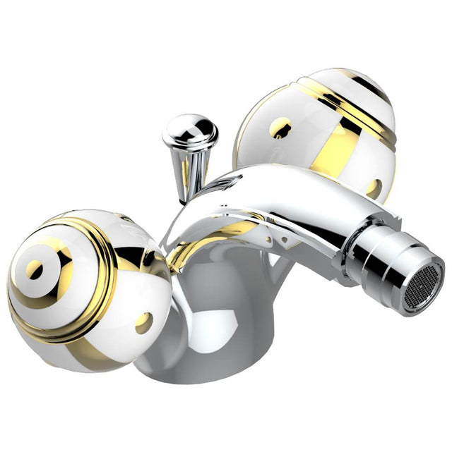 THG - Single hole bidet faucet with drain - Matt Umber PVD