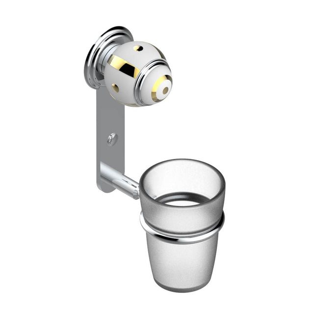 THG - Tumbler holder, wall mounted - Matt Umber PVD