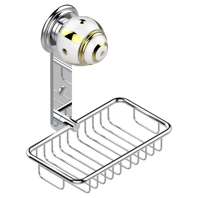 THG - Soap basket, wall mounted 6''1/4 x 3''5/8 - Matt Umber PVD