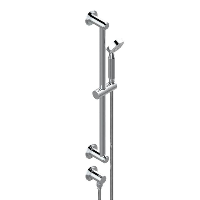 THG - Slide bar with handhsower and elbow - Matt Umber PVD