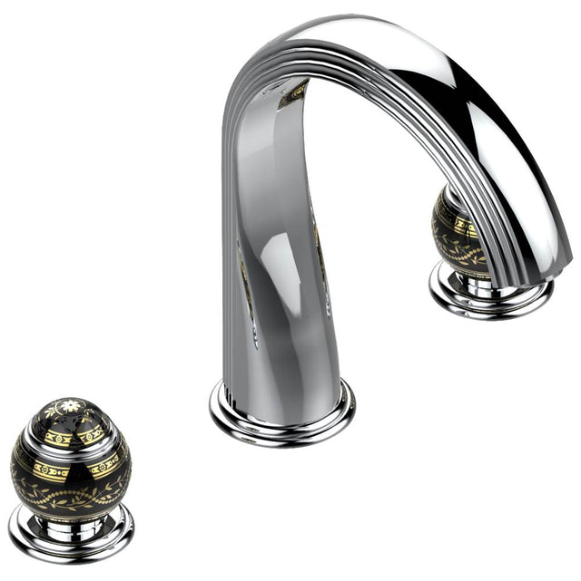 THG - Roman tub set with 3/4'' valves - Matt Umber PVD