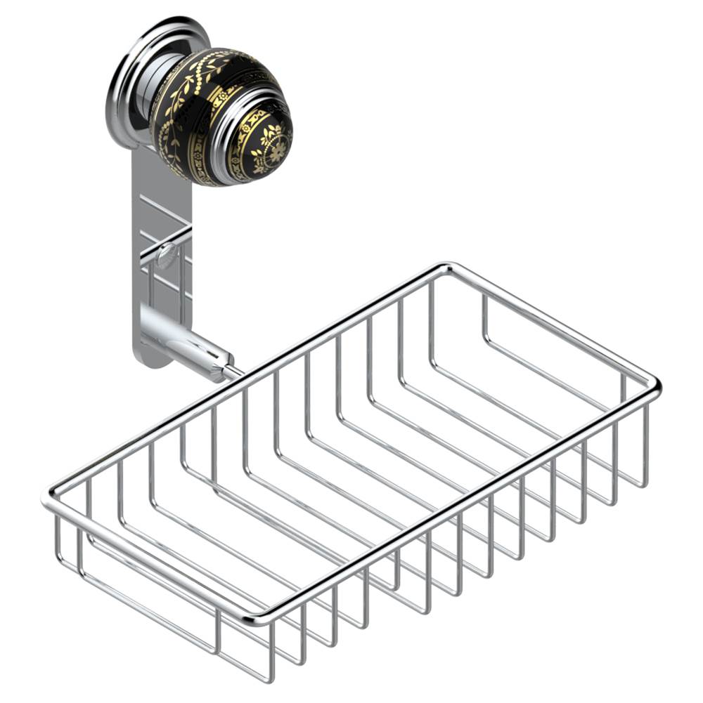 THG - Soap and sponge holder, wall mounted - Matt Umber PVD