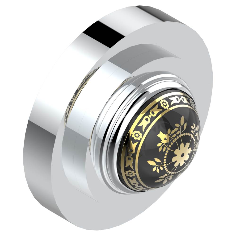 THG - Control knob for Geberit waste overflow - Matt Umber PVD
