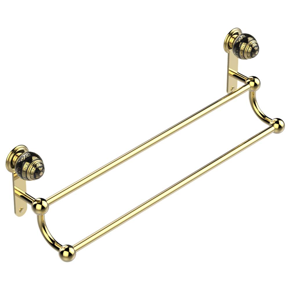 THG - Double towel bar, 24'' long - Matt Umber PVD