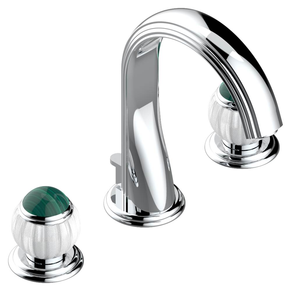 THG - Widespread lavatory set with drain - Matt Umber PVD