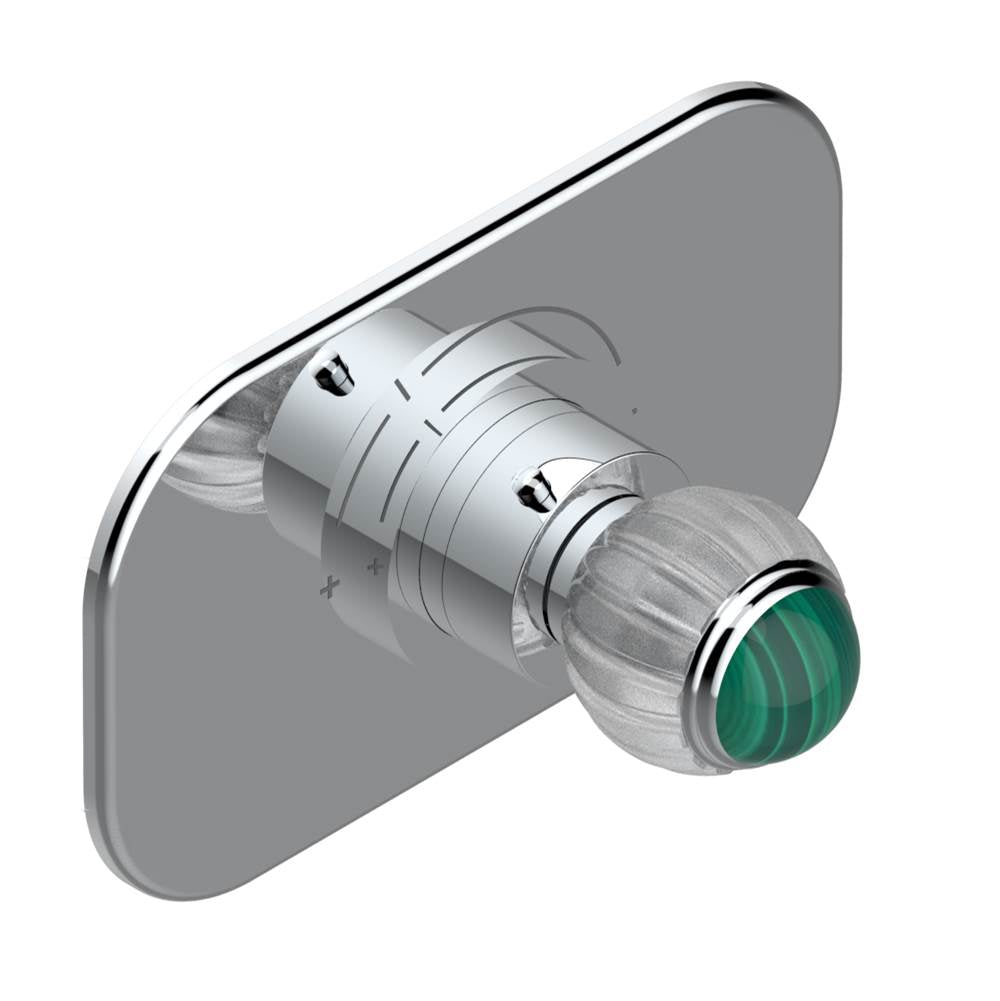 THG - Trim for THG thermostatic valve, rough part supplied with fixing box ref.5 200AE/US - Matt Umber PVD