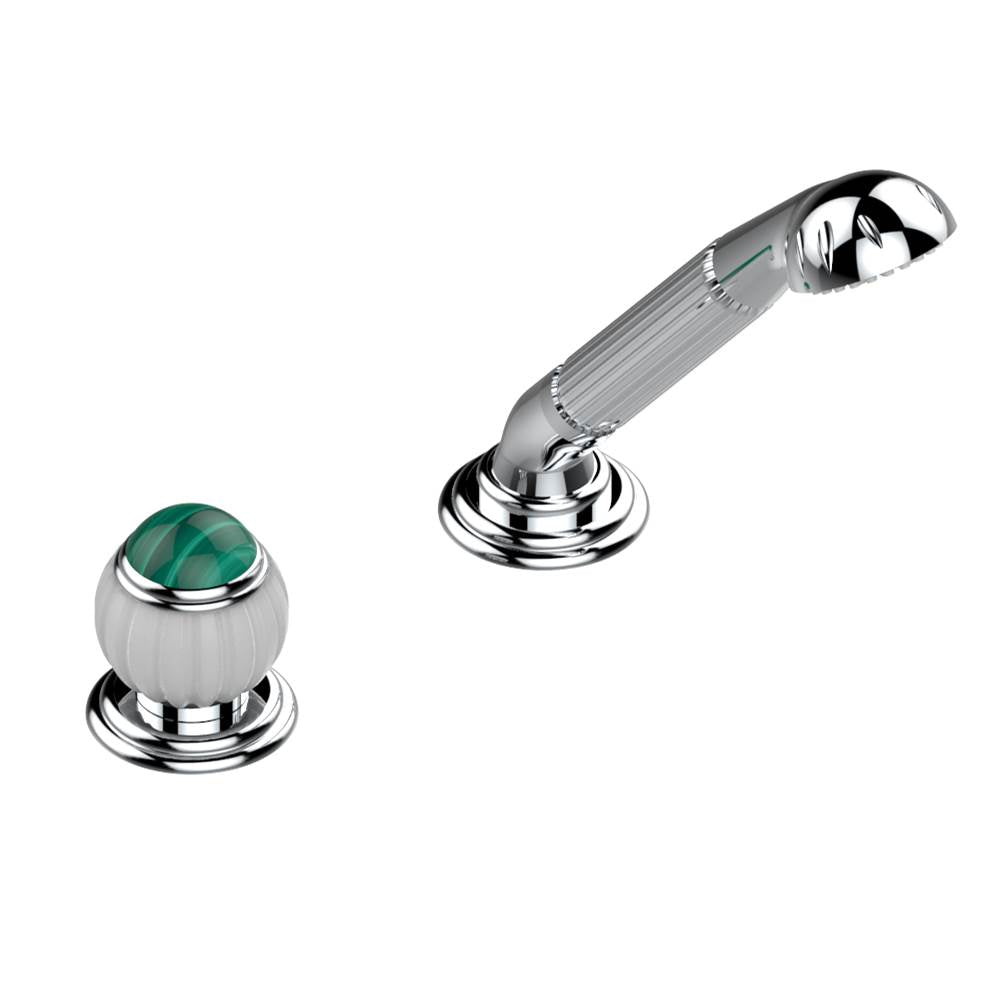 THG - Deck mounted mixer with handshower, progressive cartridge - Matt Umber PVD