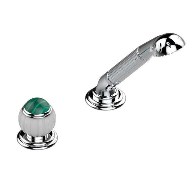 THG - Deck mounted mixer with handshower, progressive cartridge - Matt Umber PVD