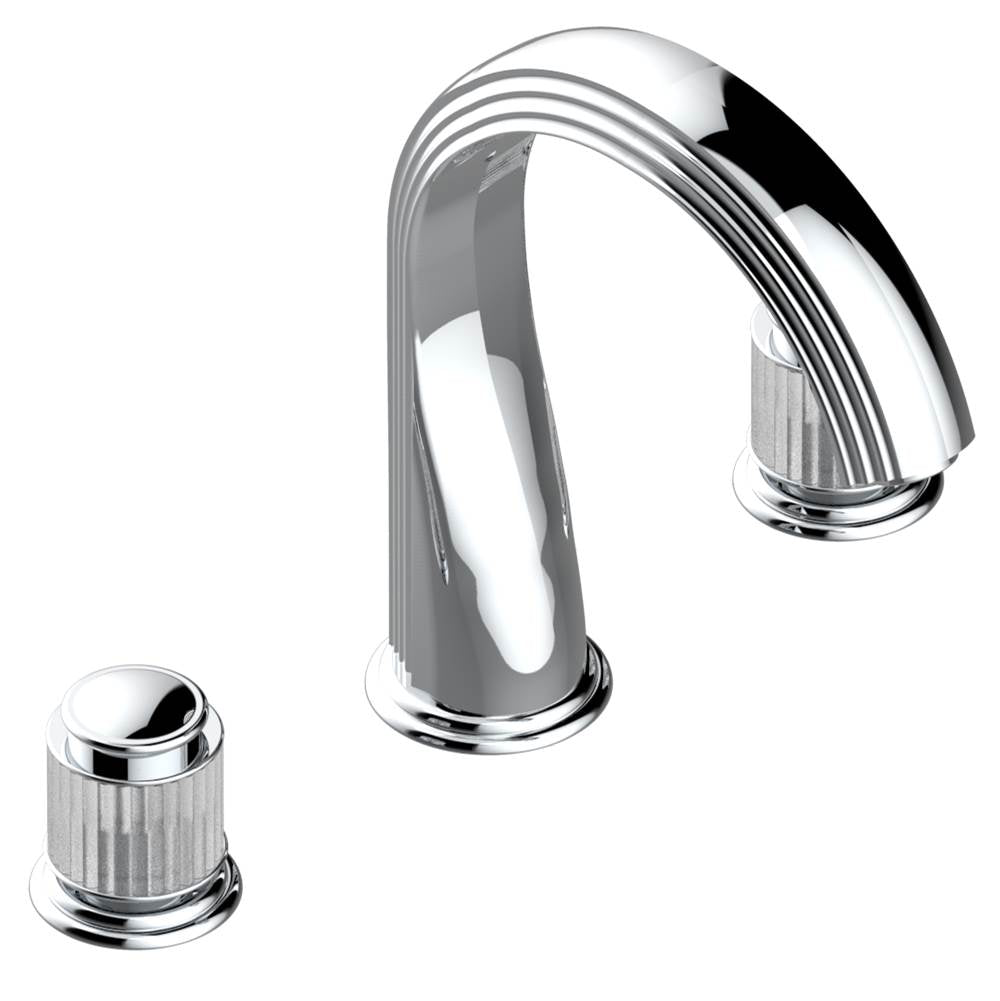 THG - Roman tub set with 3/4'' valves - Matt Umber PVD