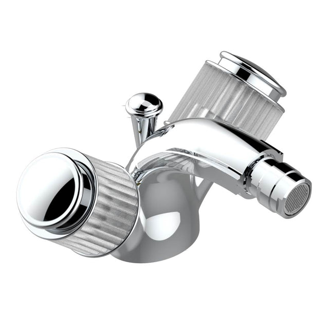 THG - Single hole bidet faucet with drain - Matt Umber PVD