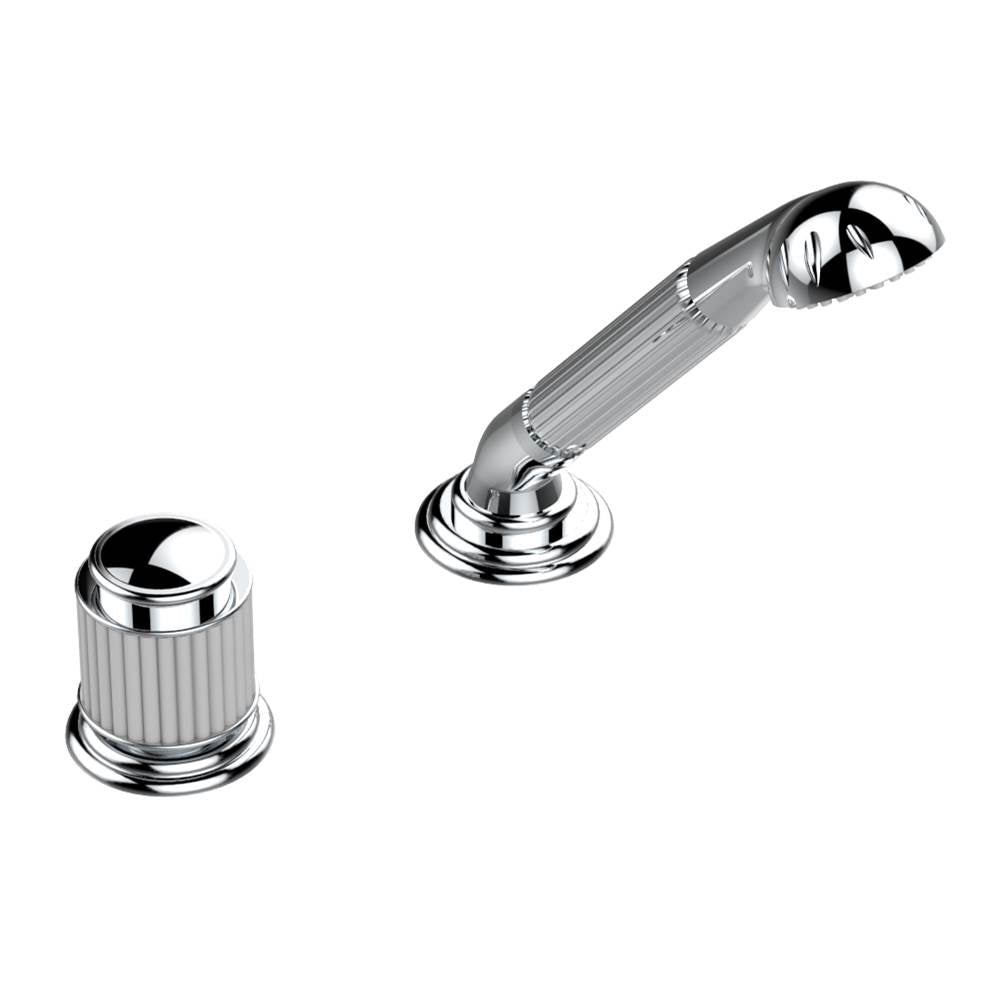 THG - Deck mounted mixer with handshower, progressive cartridge - Matt Umber PVD