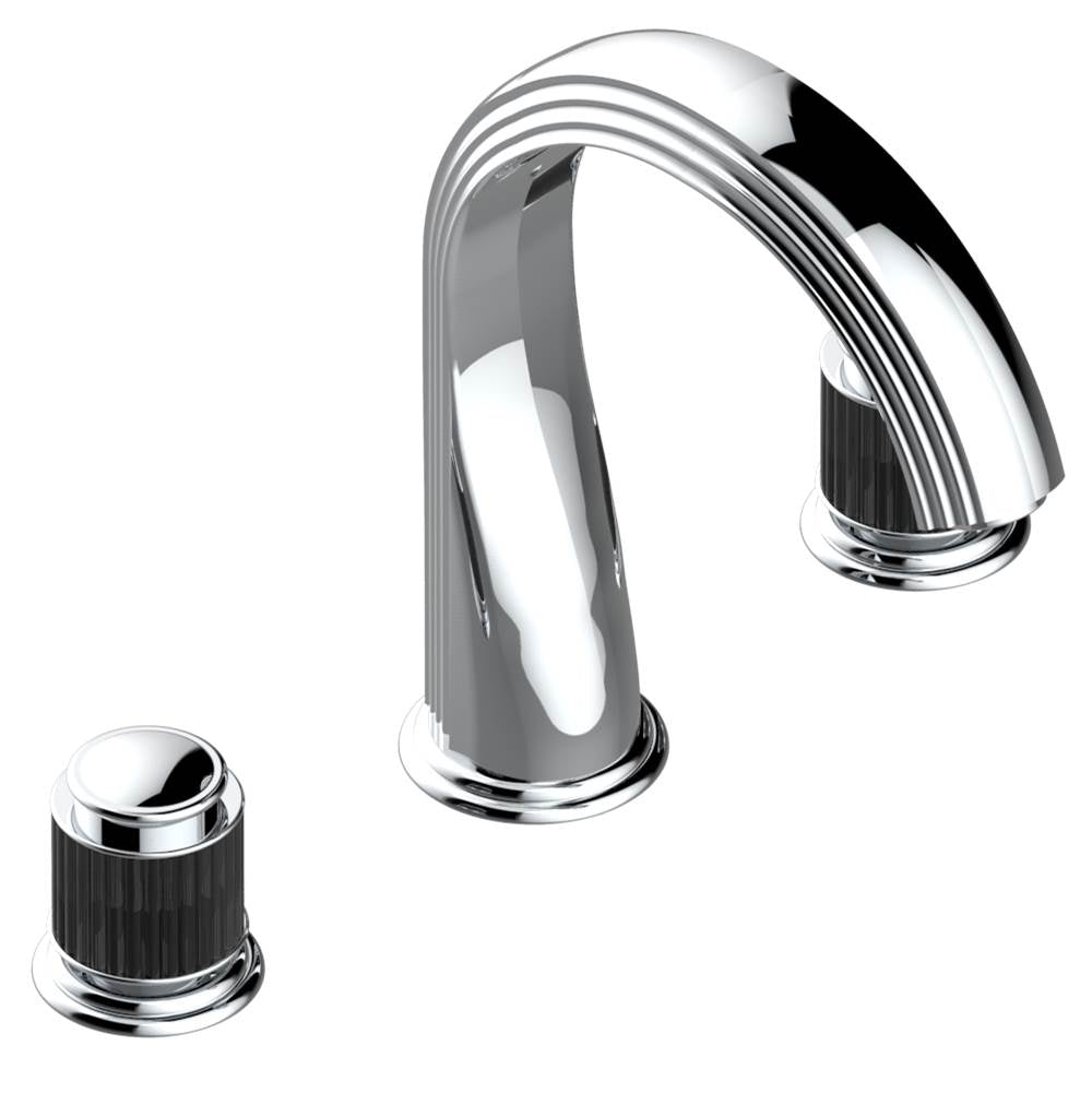 THG - Roman tub set with 3/4'' valves - Matt Umber PVD