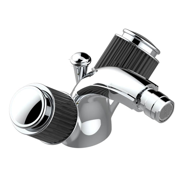 THG - Single hole bidet faucet with drain - Matt Umber PVD