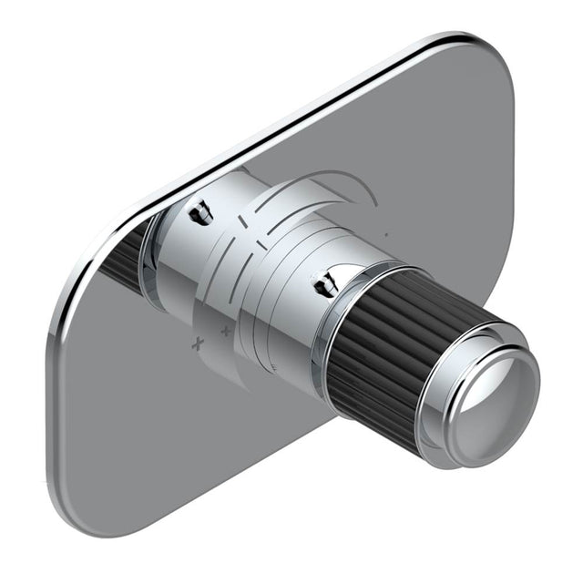 THG - Trim for THG thermostatic valve, rough part supplied with fixing box ref.5 200AE/US - Matt Umber PVD