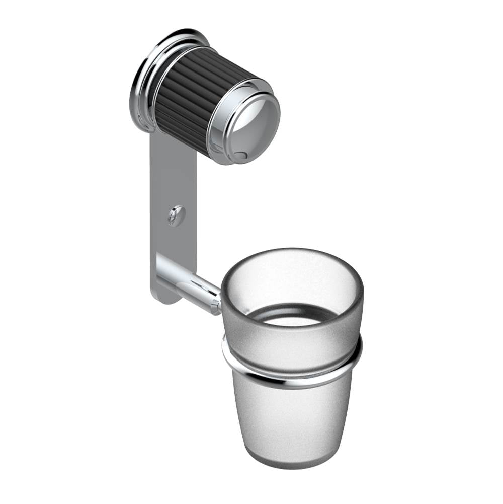 THG - Tumbler holder, wall mounted - Matt Umber PVD