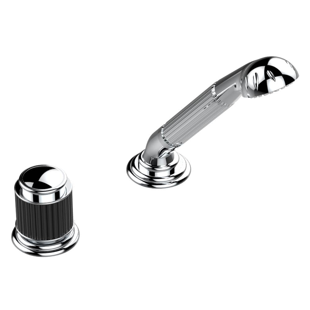 THG - Deck mounted mixer with handshower, progressive cartridge - Matt Umber PVD