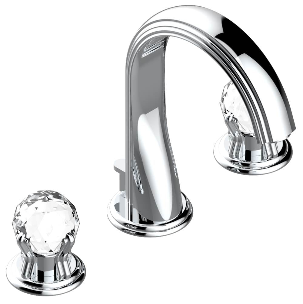 THG - Widespread lavatory set with drain - Matt Umber PVD