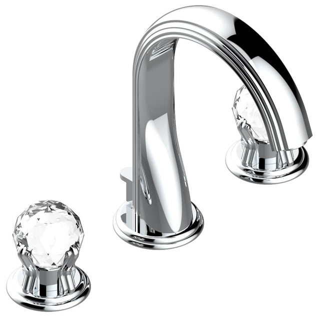 THG - Widespread lavatory set with drain - Matt Umber PVD