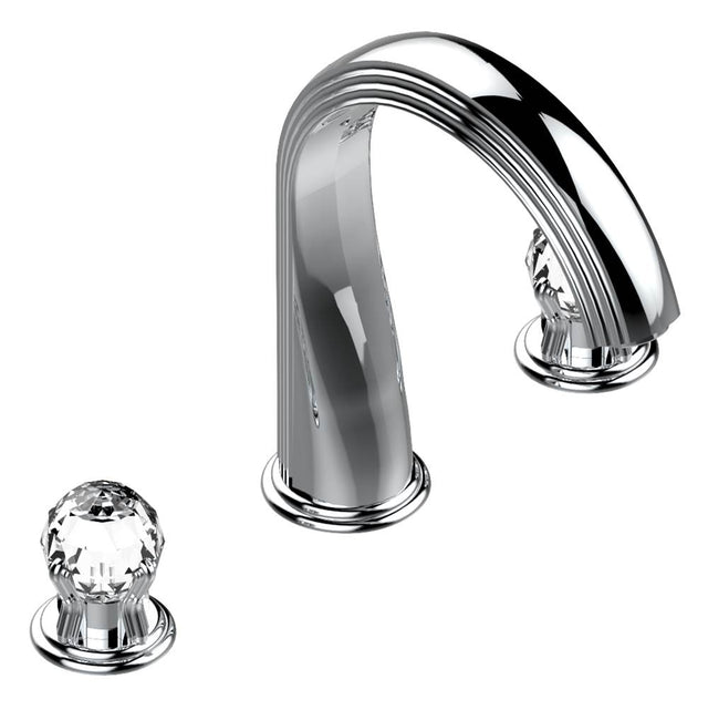 THG - Roman tub set with 3/4'' valves - Matt Umber PVD