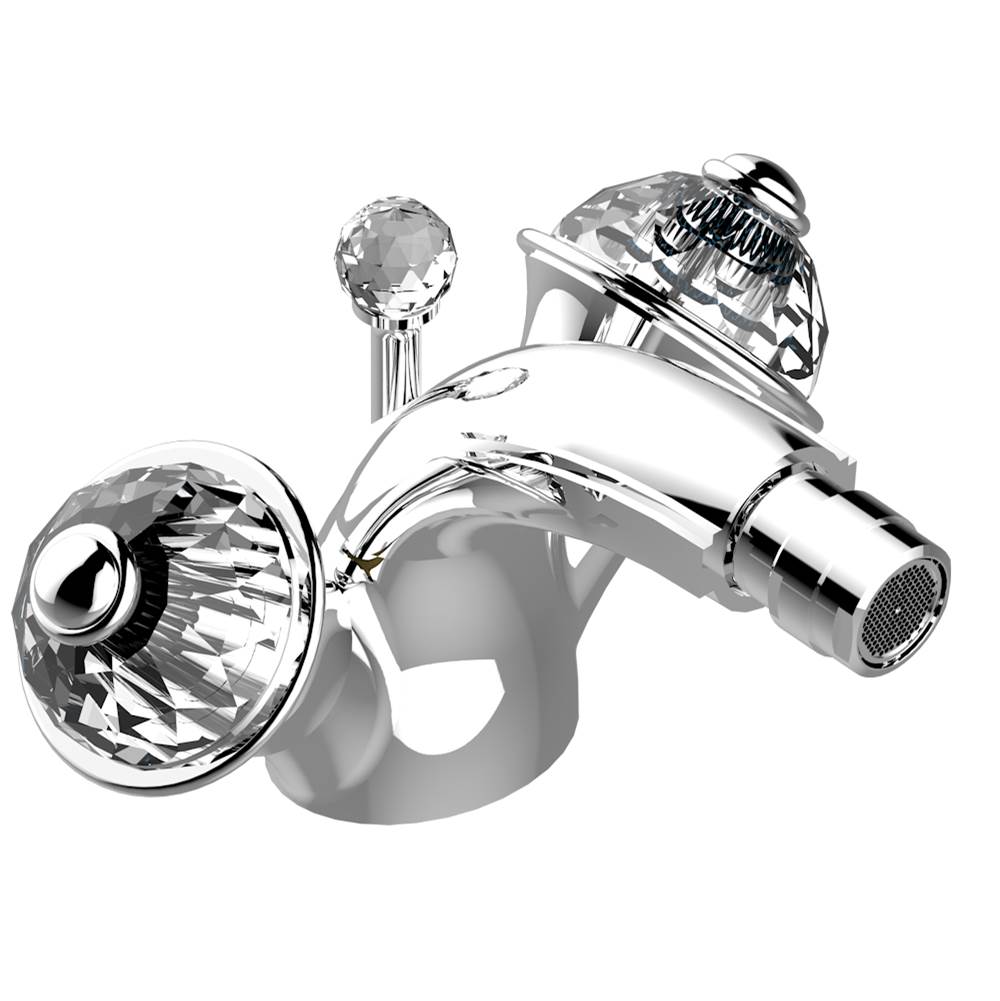 THG - Single hole bidet faucet with drain - Matt Umber PVD