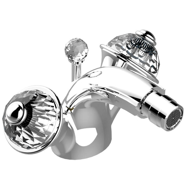 THG - Single hole bidet faucet with drain - Matt Umber PVD