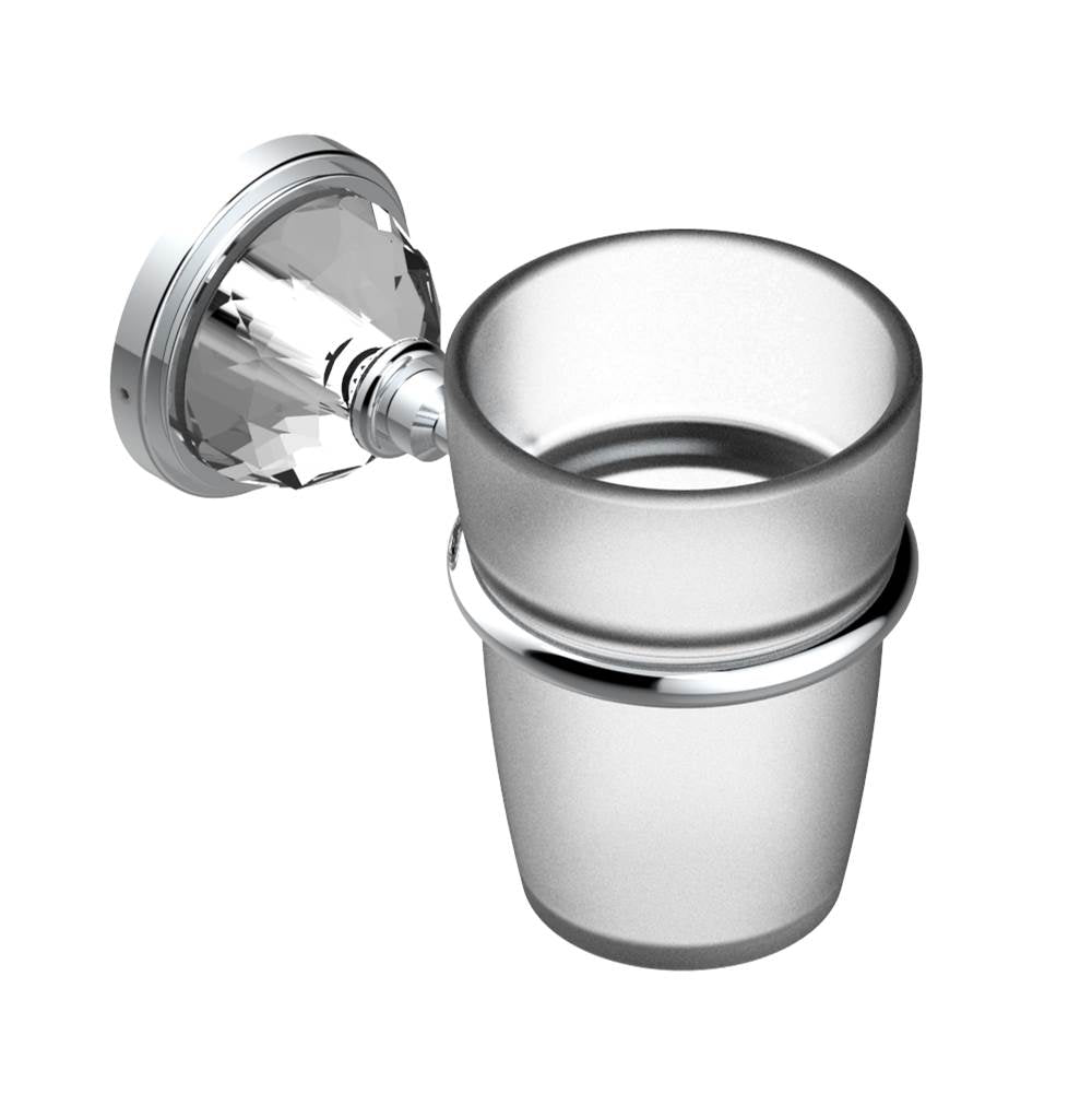 THG - Tumbler holder, wall mounted - Matt Umber PVD