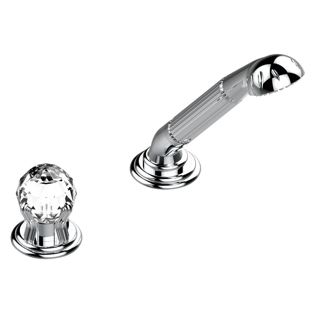 THG - Deck mounted mixer with handshower, progressive cartridge - Matt Umber PVD