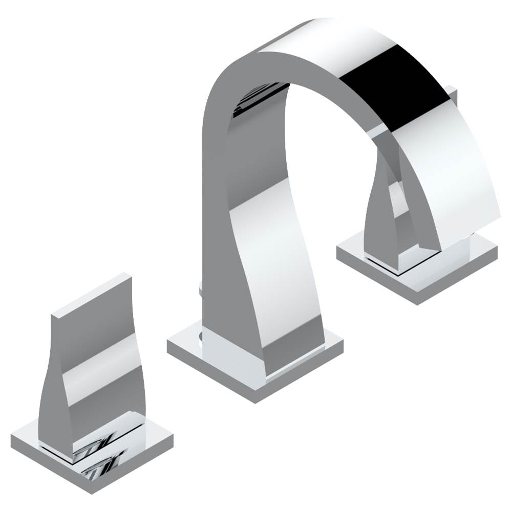 THG - Widespread lavatory set with drain - Matt Umber PVD