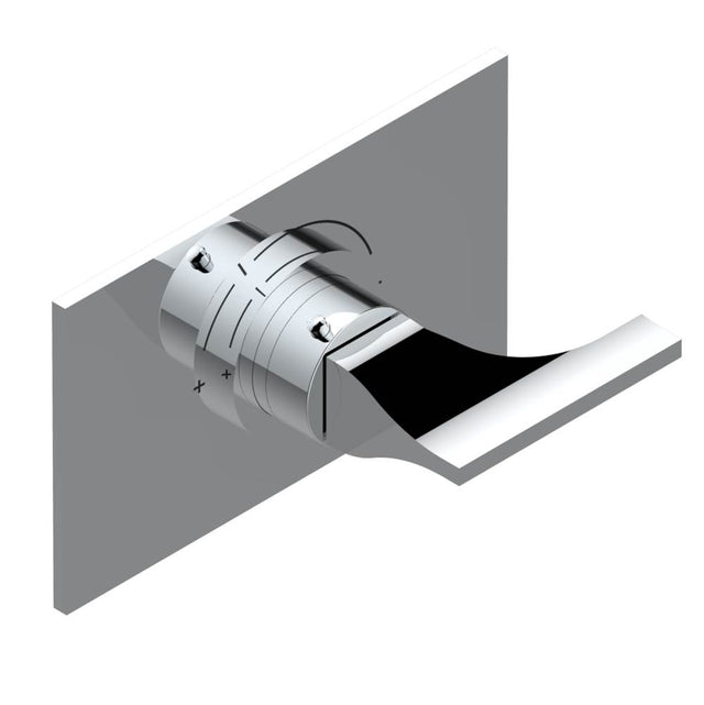THG - Trim for THG thermostatic valve, rough part supplied with fixing box ref.5 200AE/US - Matt Umber PVD