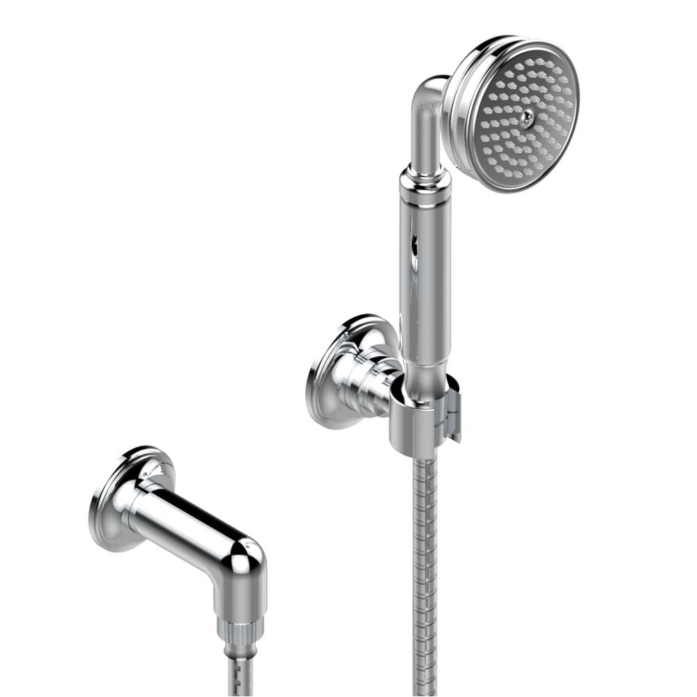 THG - Wall mounted handshower with separate fixed hook - Matt Umber PVD